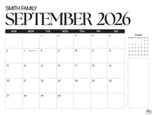 Load image into Gallery viewer, The Marquee Personalized Wall Calendar
