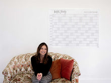 Load image into Gallery viewer, Extra Large 2025 Annual Wall Calendar