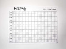 Load image into Gallery viewer, Extra Large 2025 Annual Wall Calendar